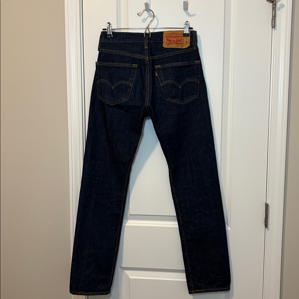 Levi's Women's Straight Leg Jeans - Dark Blue Wash